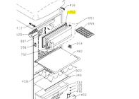 Joint porte congélateur Z162629, AIRLUX, GLEM ARI31CA, GRI310CA